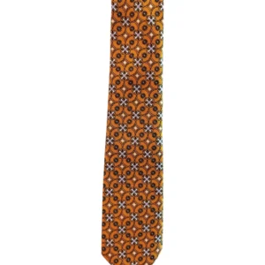CORBATA AZULEJO NARANJA