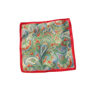 PAÑUELO ESTAMPADO ROJO