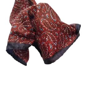 PAÑUELO AMEBAS GRANATE