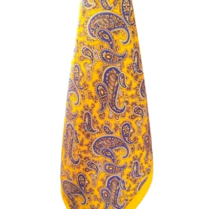 PAÑUELO ESTAMPADO AMARILLO