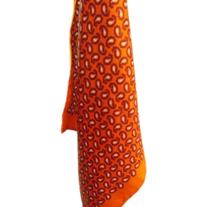 PAÑUELO ESTAMPADO AMEBA BLANCA