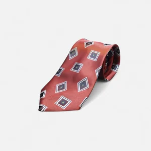 CORBATA ESTAMPADA ROMBOS