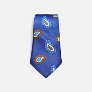 CORBATA FORMAS AZUL